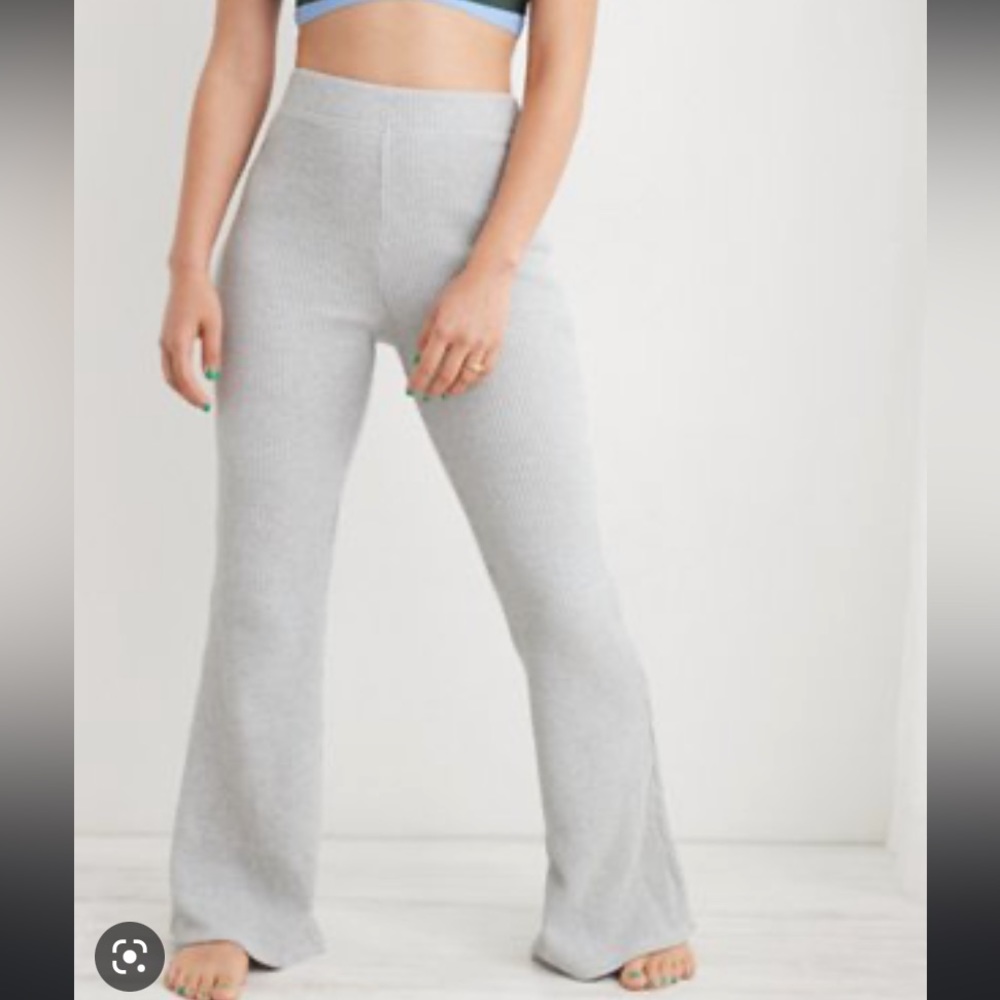Aerie Waffle Flared Pant 🤍
